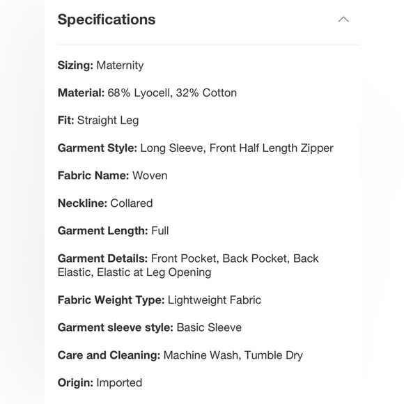 Isabel Maternity Woven Long Sleeve Maternity Jumpsuit in Matte Gray NWT, Size S - Picture 10 of 10